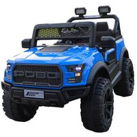 Auto a Batería 12V 4x4 Real 5 Motores Azul