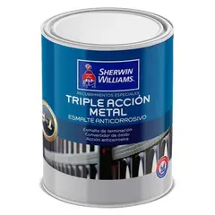 SHERWIN WILLIAMS - Convertidor de oxido 1/4gl triple accion blanco Crudo