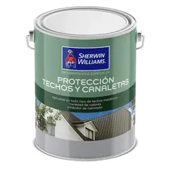 SHERWIN WILLIAMS - Pintura para techo rojo oxido 1 galon