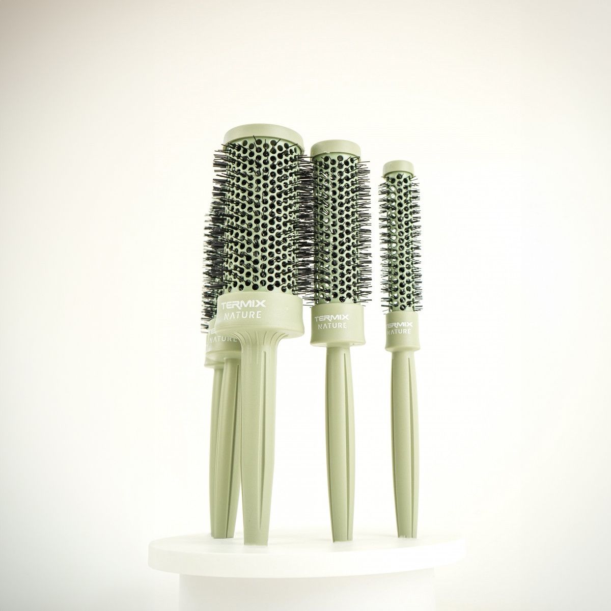 GENERICO - Pack Cepillos Redondos Nature 5 Unidades Termix