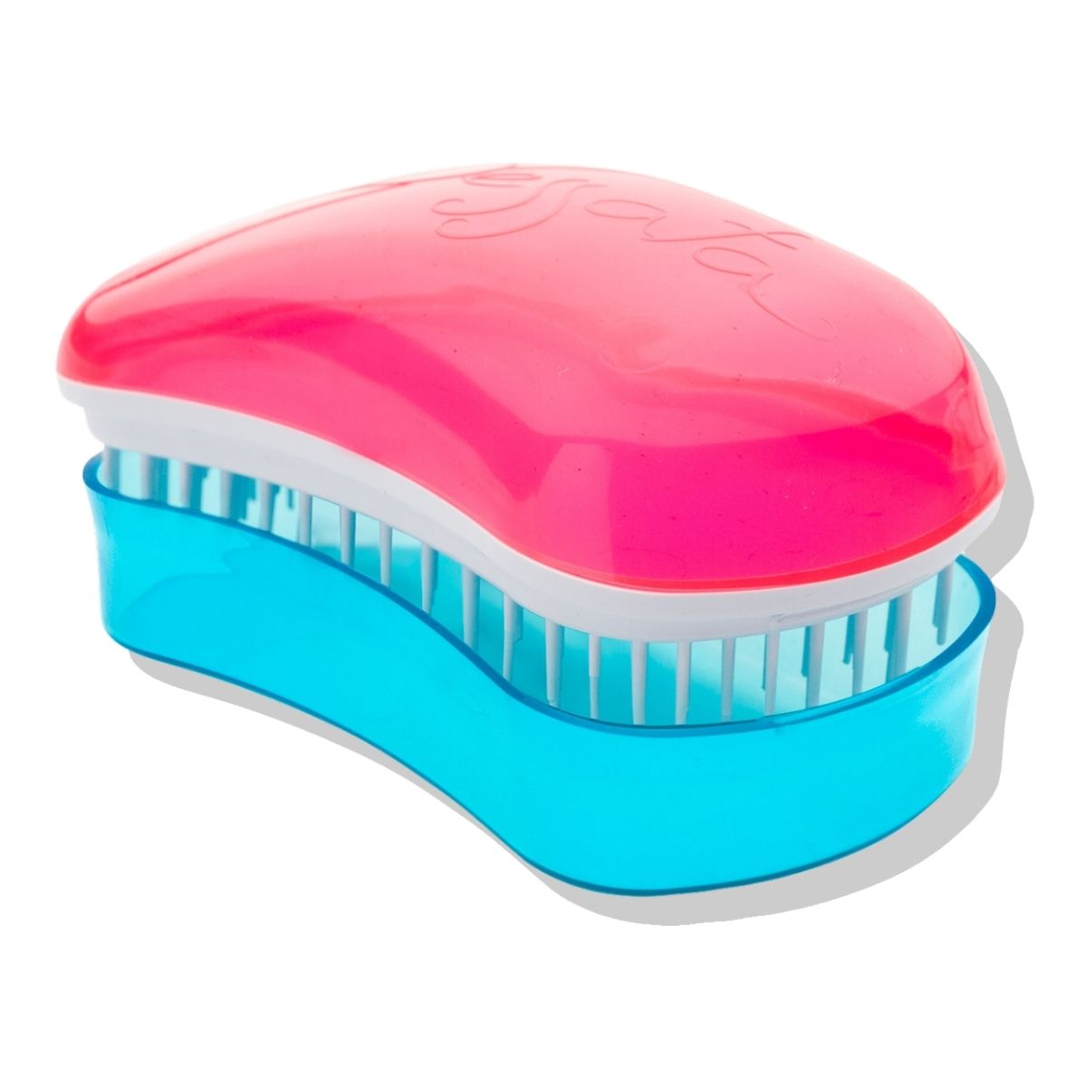 DESSATA - Cepillo Desenredante Mini Summer Fucsia Turquesa Dessata