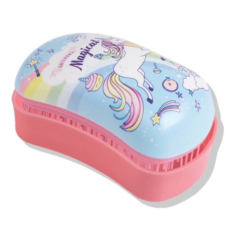 GENERICO - Cepillo Desenredante Mini Unicorn Dessata