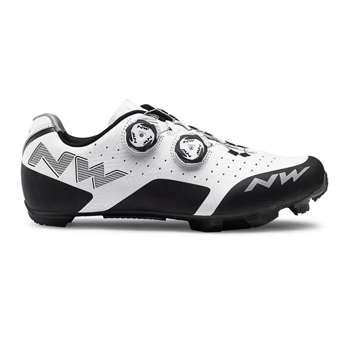 360 - Zapatillas Ciclismo Mtb Northwave® Rebel Carbon White
