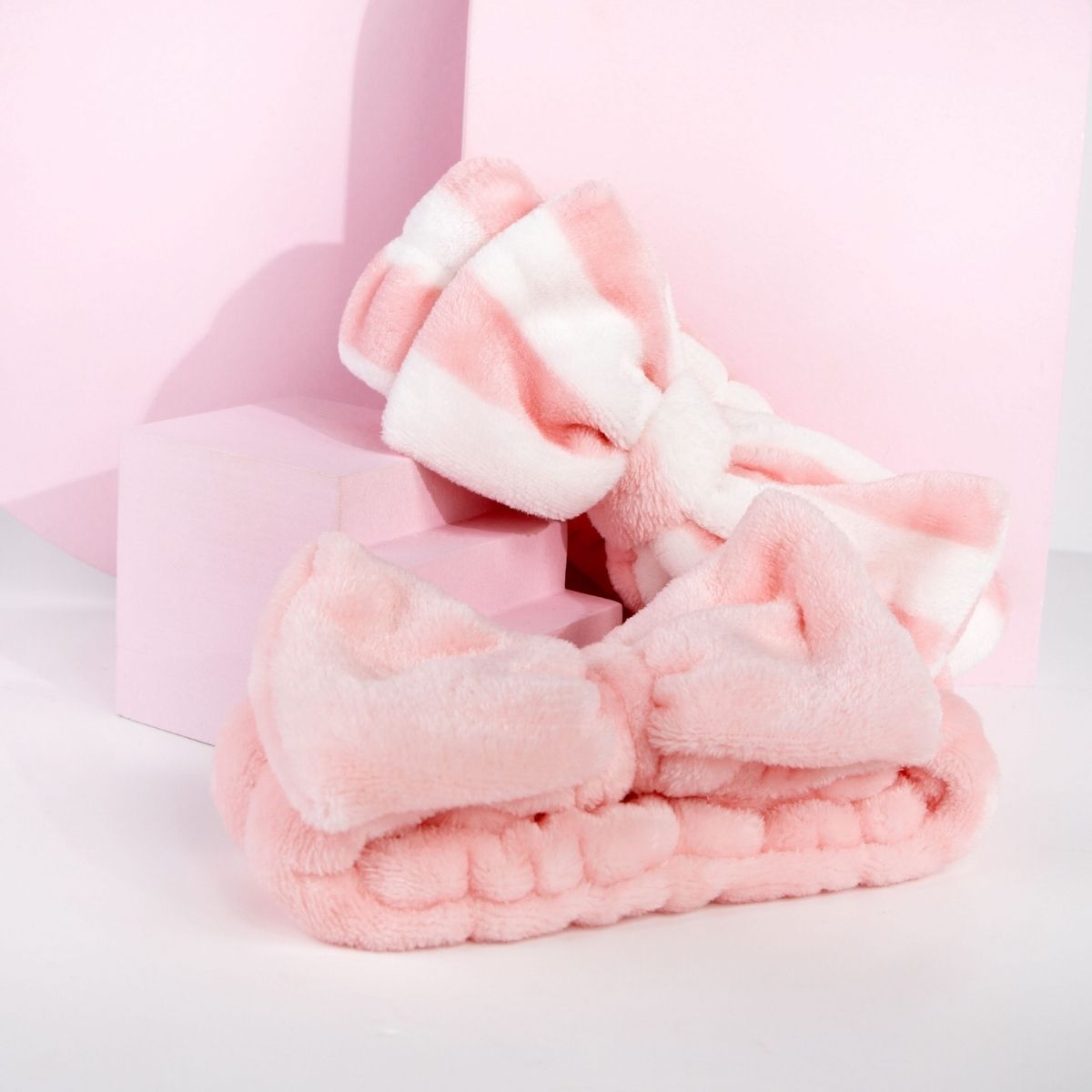 BRUSHWORKS - Cintillo Para Maquillaje y Skincare 2 Unidades Brushworks