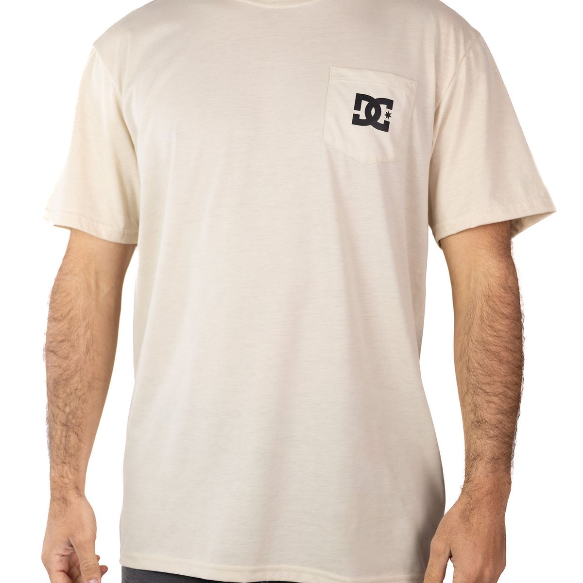 DC SHOES - Polera Hombre DC Star Beige