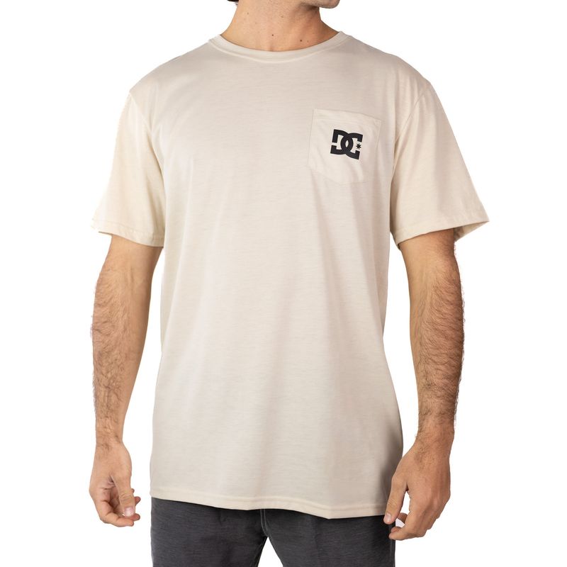 DC SHOES - Polera Hombre Star Beige DC