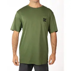 DC SHOES - Polera Hombre Star Verde DC