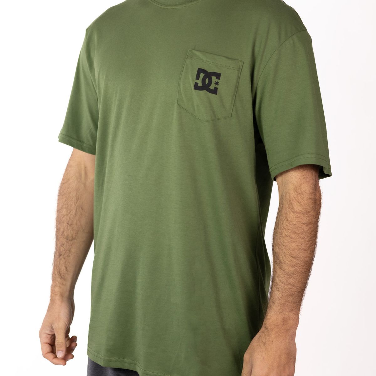 DC SHOES - Polera Hombre Star Verde DC