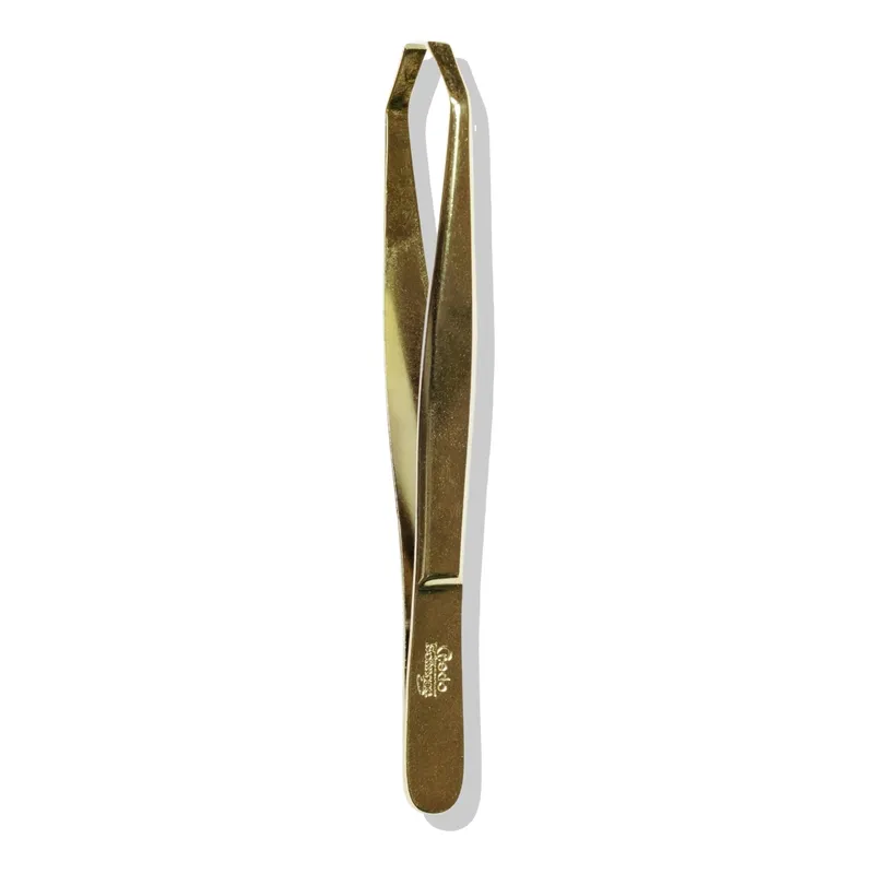 GENERICO - Pinza Cejas 9Cm Chapada En Oro 18K Credo