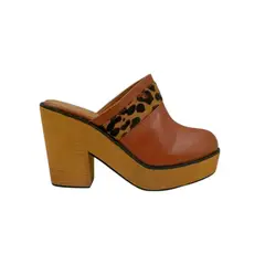 HERIEL - Zapato Camel Plataforma Mujer
