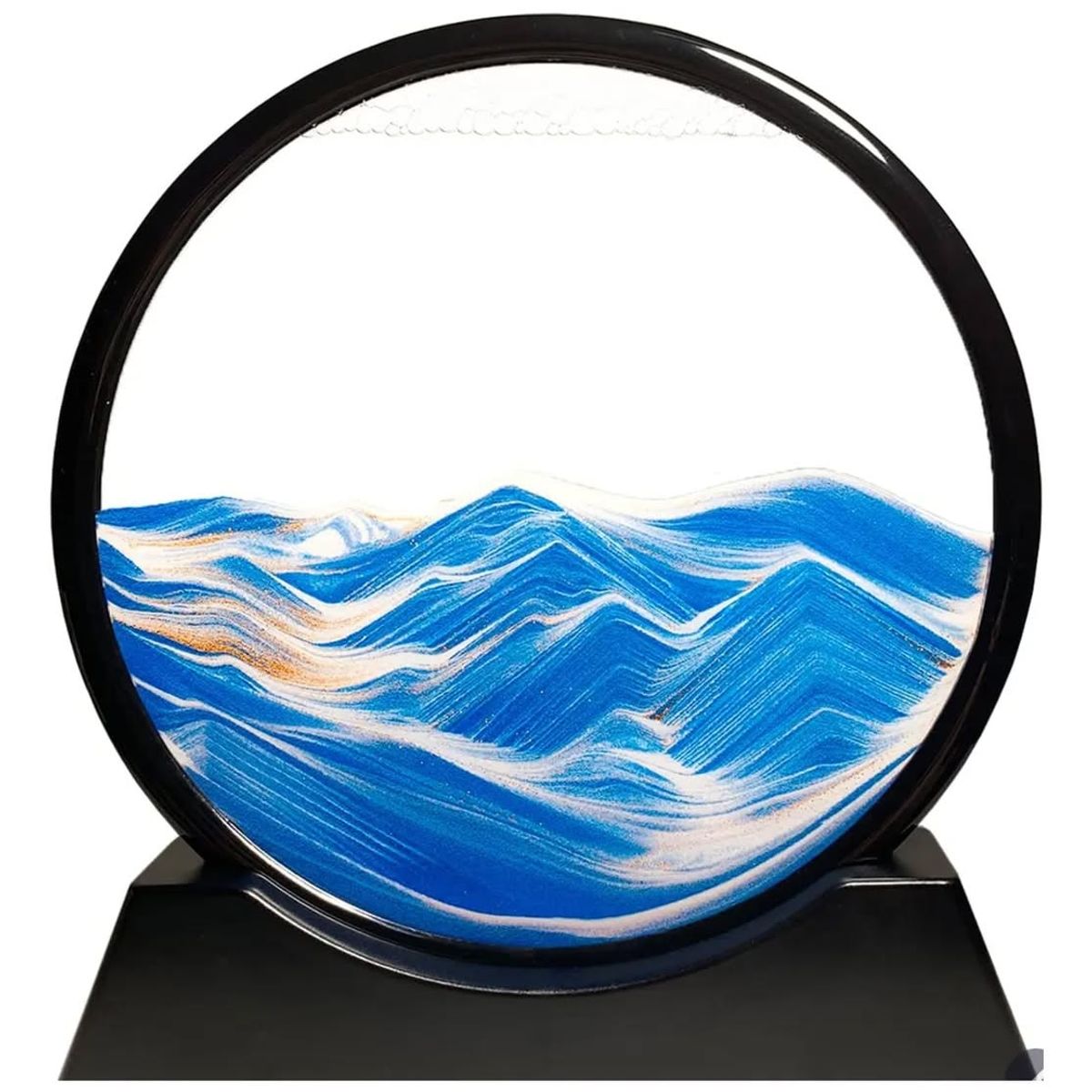 GENERICO - Reloj 3D arena 17cm sensorial movimiento líquido