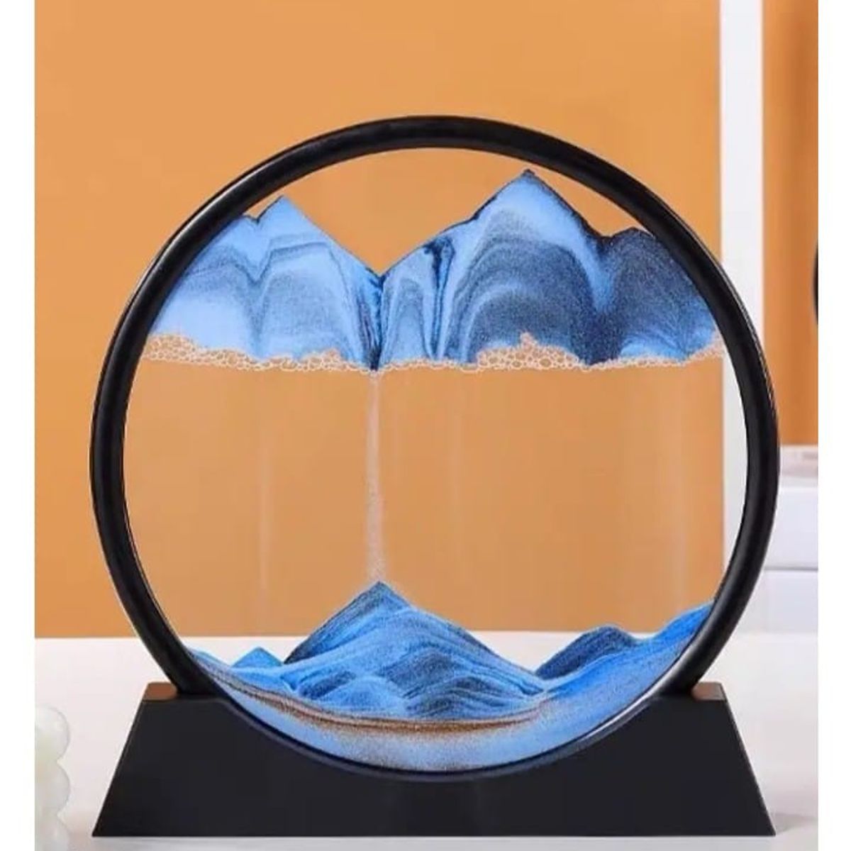 GENERICO - Reloj 3D arena 17cm sensorial movimiento líquido