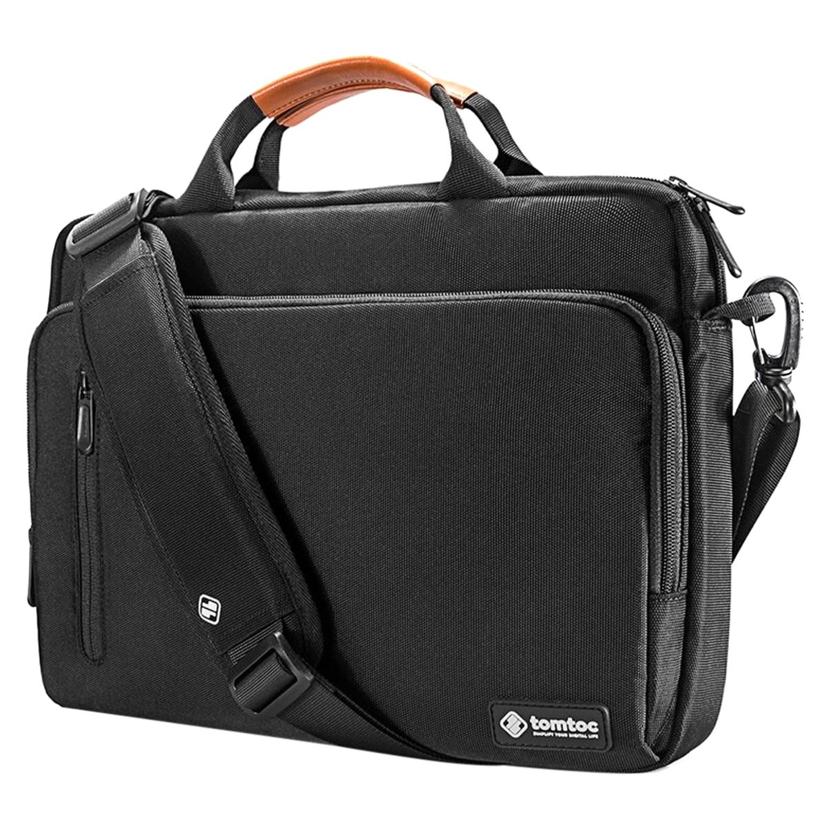 TOMTOC - Tomtoc- Bolso mensajero A50 macbook 13 pulg-Negro