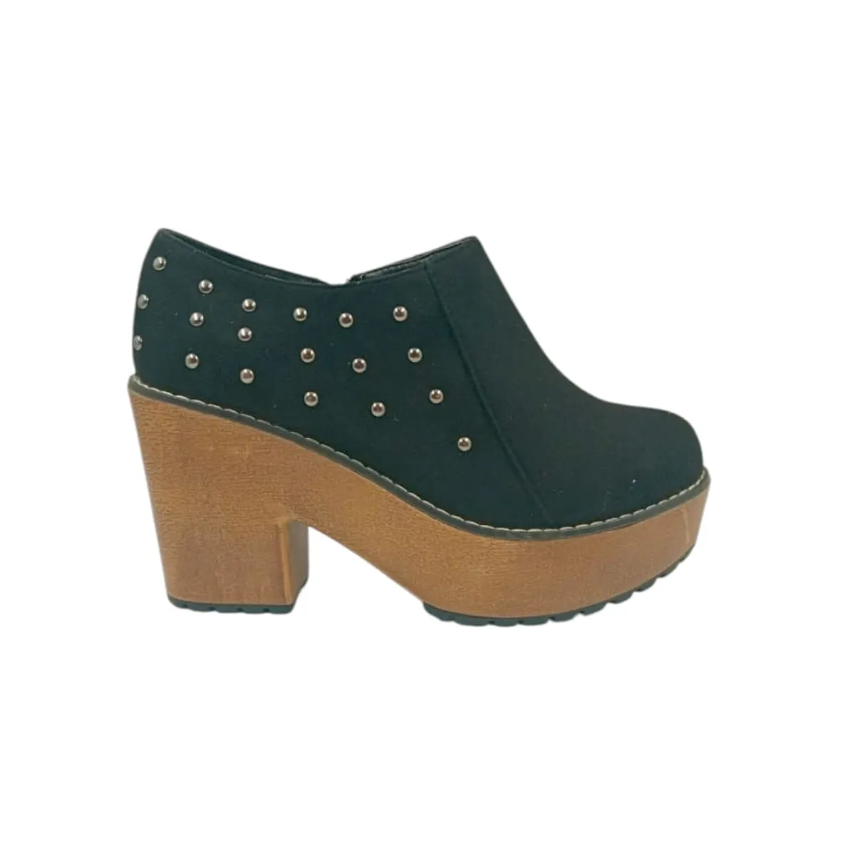 HERIEL - Zapato Negro Plataforma Mujer