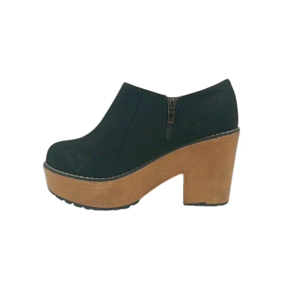 HERIEL - Zapato Negro Plataforma Mujer