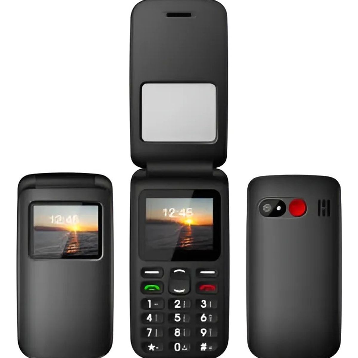 TECNOLAB - Telefono Celular Almeja Senior Adulto