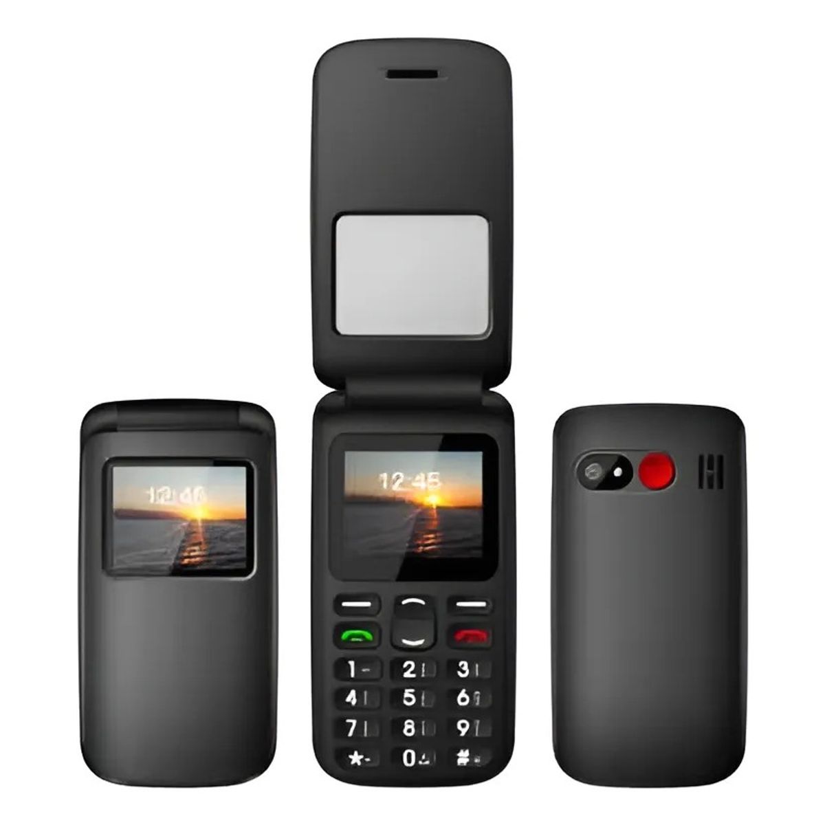 TECNOLAB - Telefono Celular Almeja Senior Adulto