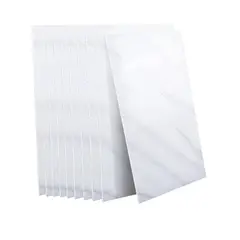 GENERICO - Pack 10 Láminas Pegatina Pared Baldosa Adhesiva Mármol 60x30 Blanco