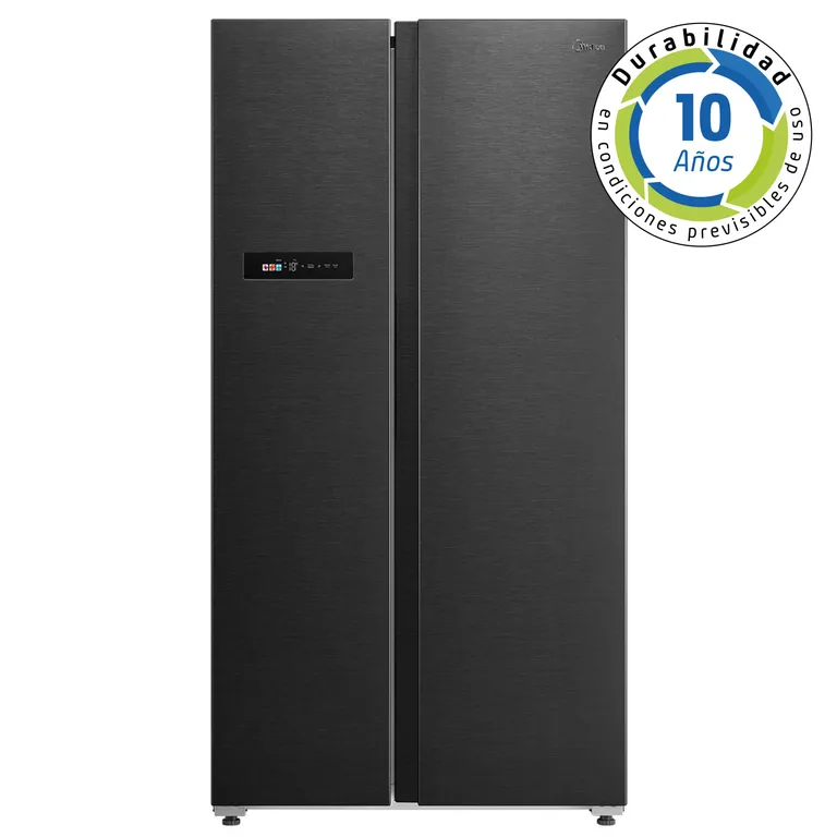 MIDEA Refrigerador Side By Side No Frost 592 Litros Silver MDRS791FGEDX