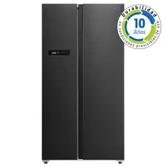 MIDEA - Refrigerador Side By Side No Frost 592 Litros Silver MDRS791FGEDX