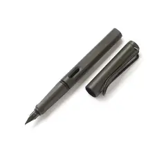 LAMY - Pluma Safari Umbra Negra Tinta Azul Punta Media