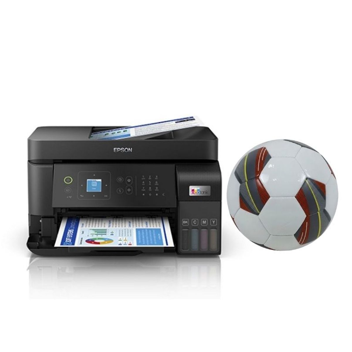 EPSON - Impresora Multifuncional EcoTank L5590 mas pelota de regalo