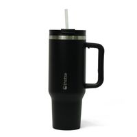 Vaso Térmico Tumbler 1180ml Acero Inoxidable con Tapa - Negro