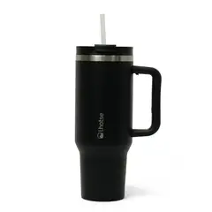 LHOTSE - Vaso Térmico Tumbler 1180ml Acero Inoxidable con Tapa - Negro