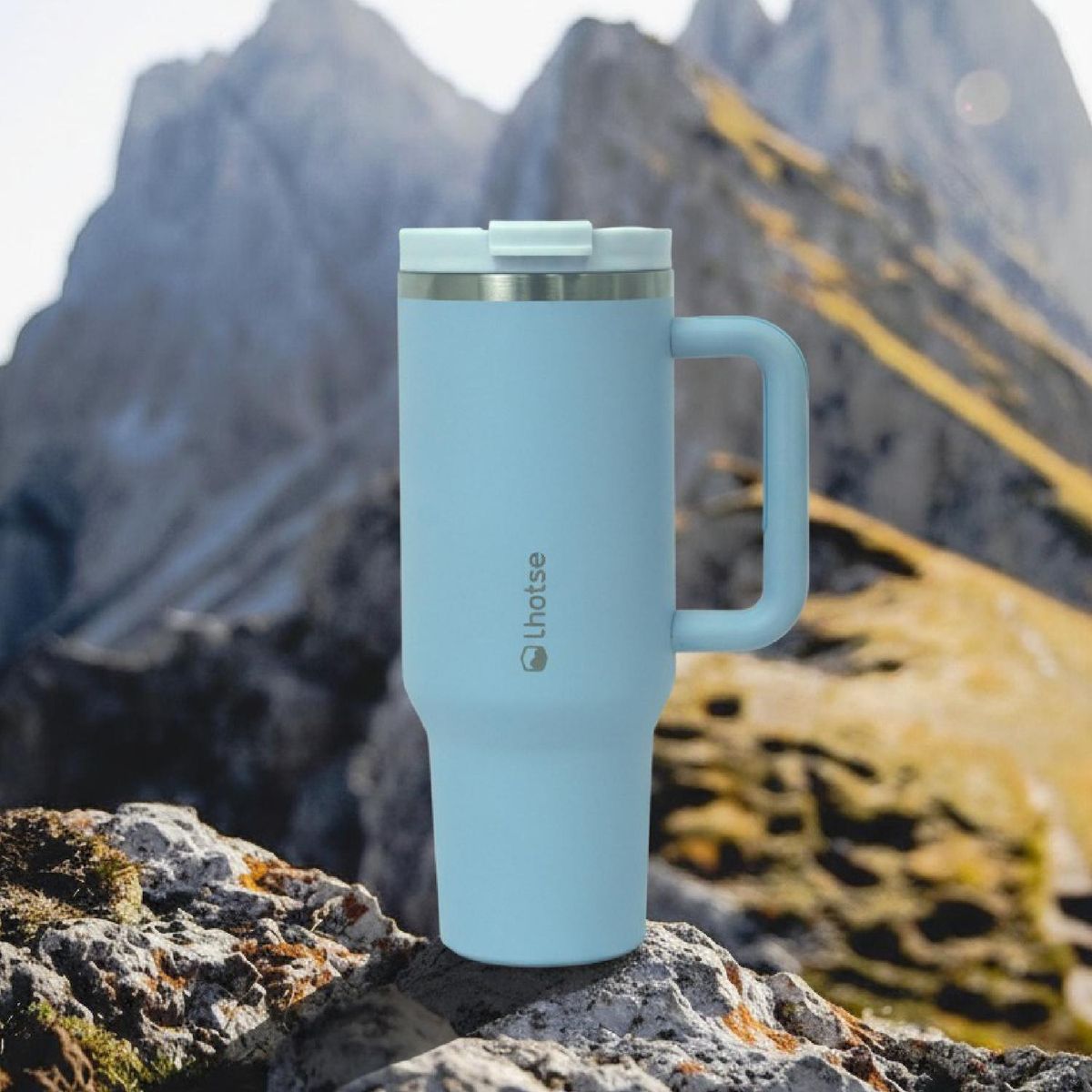 LHOTSE - Vaso Térmico Tumbler 1180ml Acero Inoxidable con Tapa Lhotse - Azul cielo