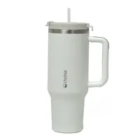 Vaso Térmico Tumbler 1180ml Acero Inoxidable con Tapa - Crema