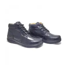 OVERLAND - BOTIN DE CUERO NEGRO PARA DIABETICOS MODELO 4456 TALLA 41