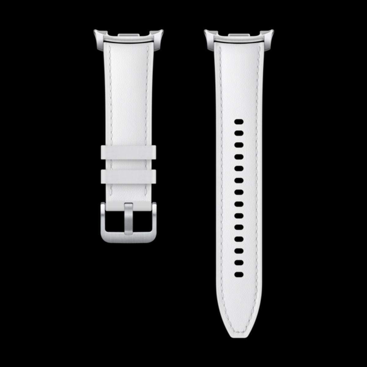 SAMSUNG - Correa híbrida SML para Galaxy Watch8 - Watch8 Classic Blanco