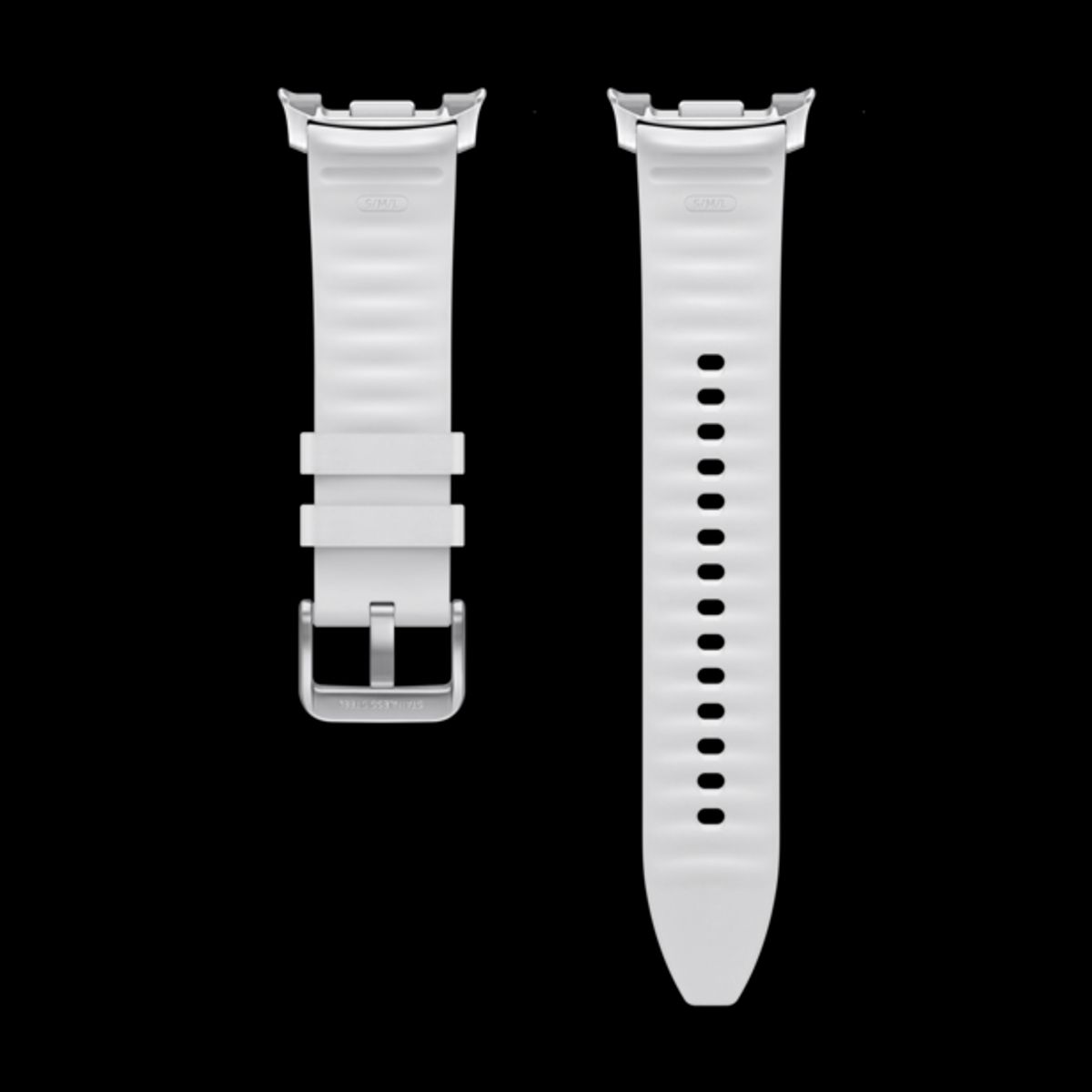 SAMSUNG - Correa híbrida SML para Galaxy Watch8 - Watch8 Classic Blanco