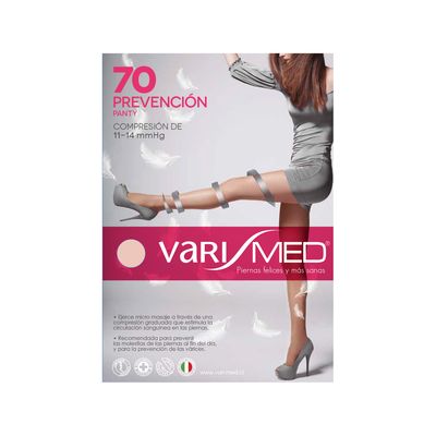 Imagen 2 del producto PANTY 70 VARIMED TALLA 5 MARRON CLARO