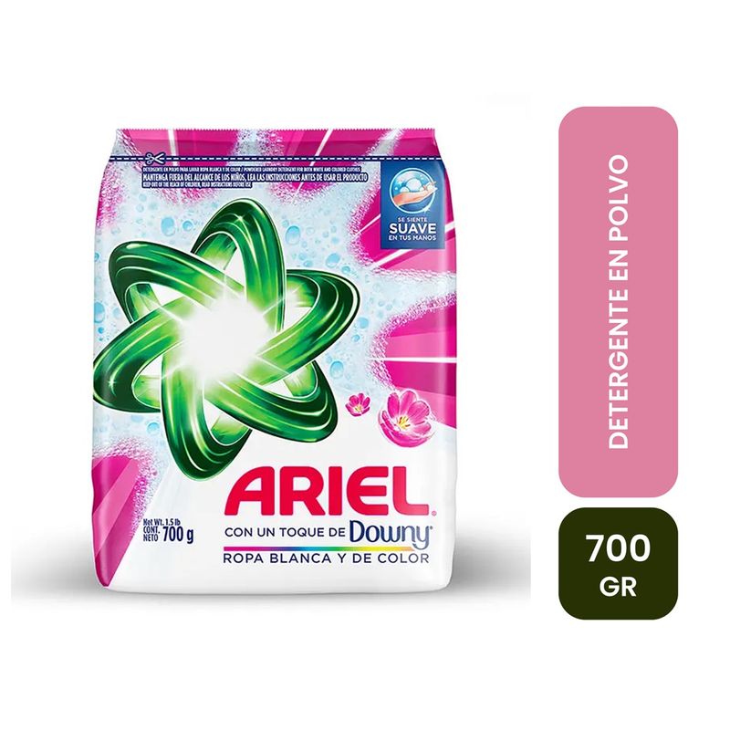 ARIEL - Detergente En Polvo Ariel Con Toque De Downy 700g