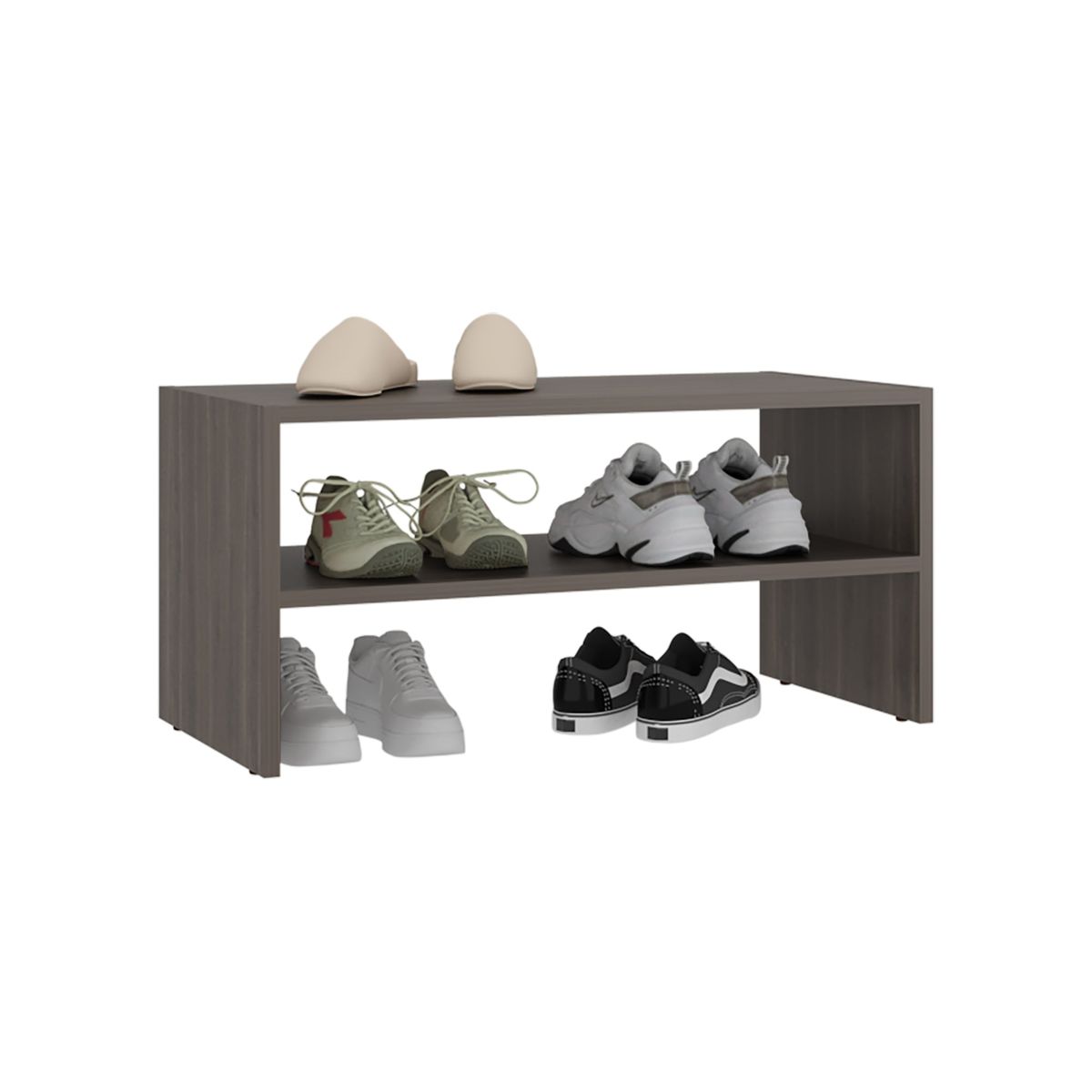 TUHOME - Modulo Zapatero Z-72 Apilable Milan 349X72X341 Cm