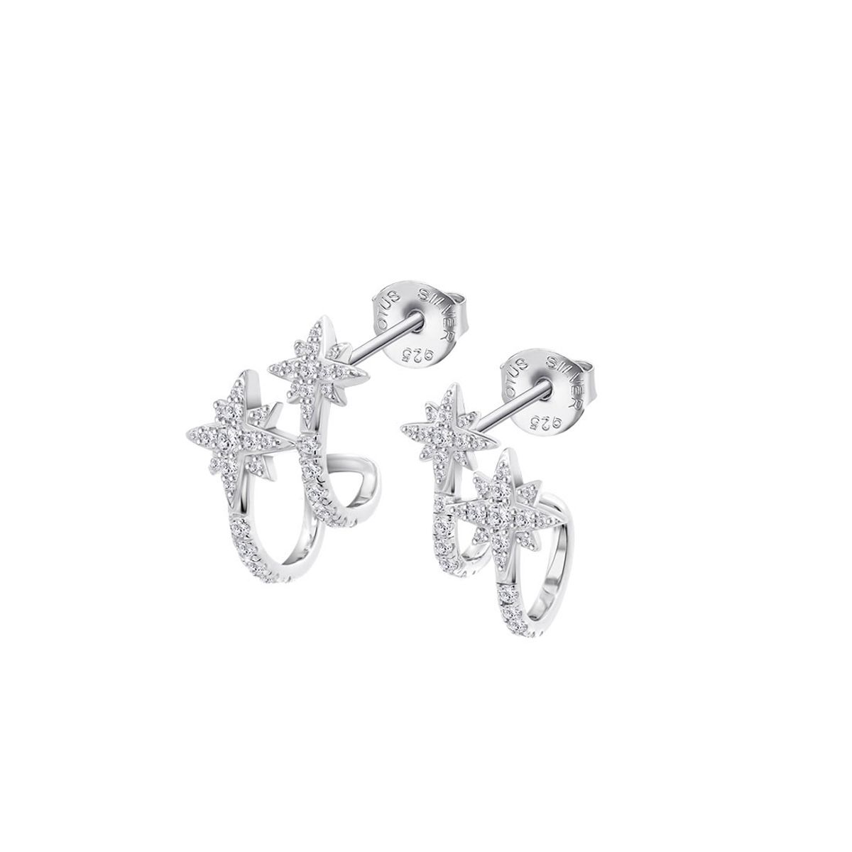 LOTUS SILVER - Aros LP3837-4/1 Lotus Silver Mujer Colors