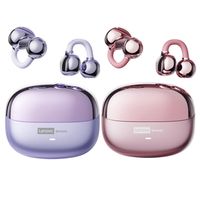 Set 2 Audífonos Clip MAX LE06 TWS Bluetooth 6.0 -Rosa y Morado