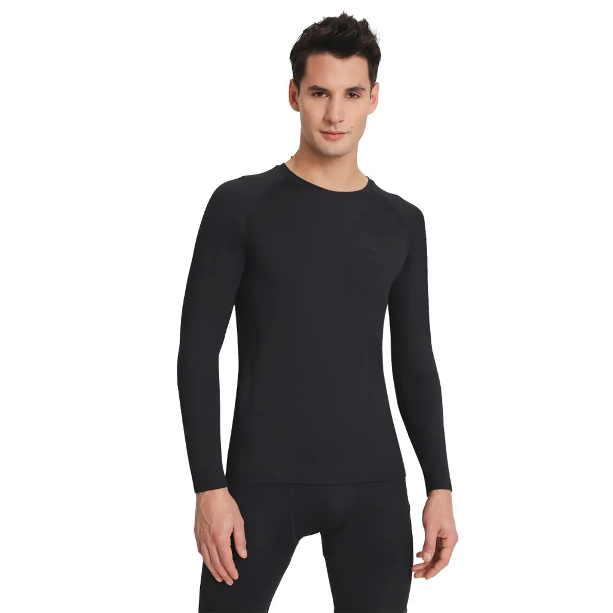 EVERLAST - Polera de Compresión Manga Larga Negro Everlast - Negro