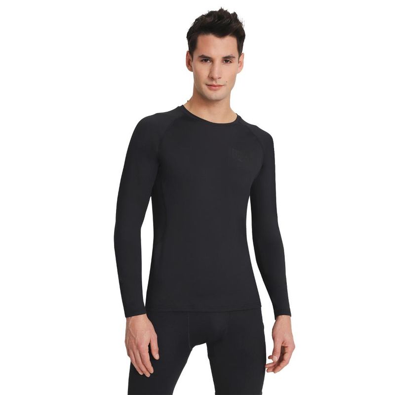 EVERLAST - Polera de Compresión Manga Larga Negro Everlast - Negro