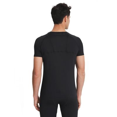 Imagen 2 del producto Polera de Compresión Manga Corta Negro - Negro