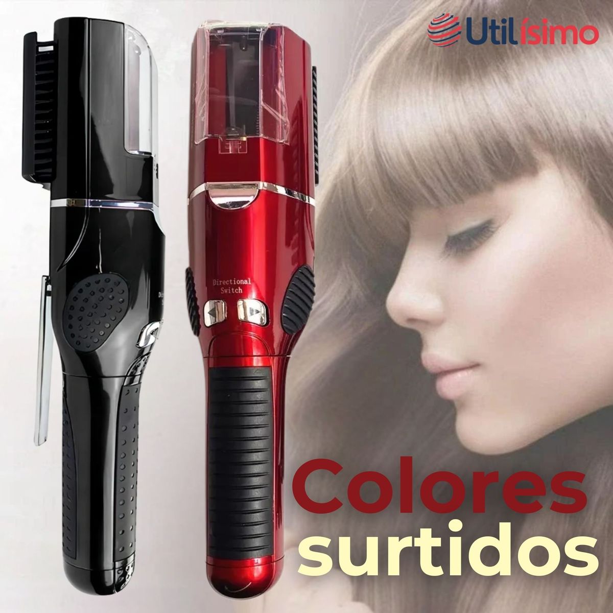 LINE - Cortador Removedor de Puntas Dañadas Y Abiertas Recargable USB Surtido