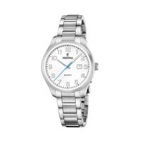 Reloj F20737/1 Blanco Mujer Acero Clasico