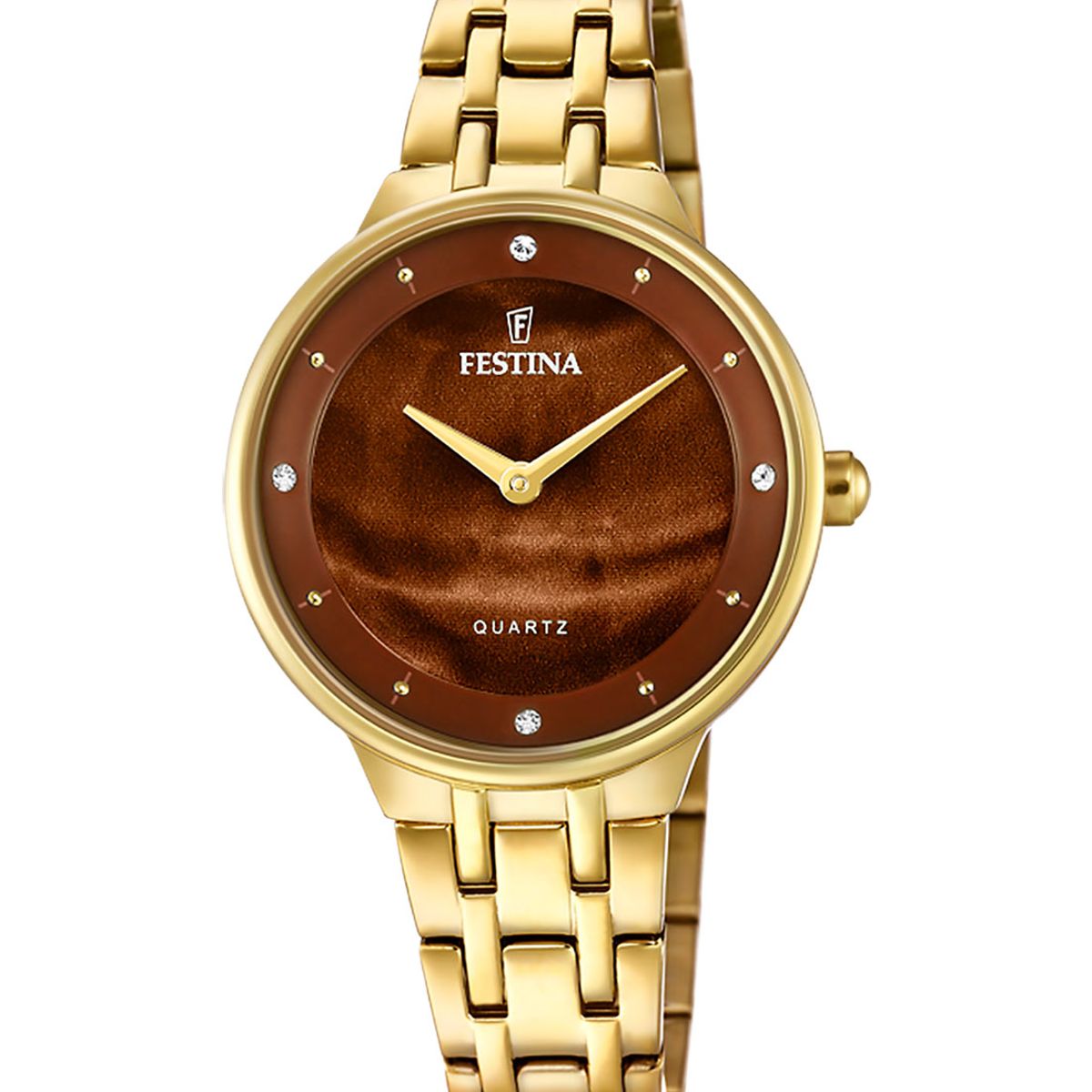 FESTINA - Reloj F20601/C Festina Marrón Mujer Mademoiselle