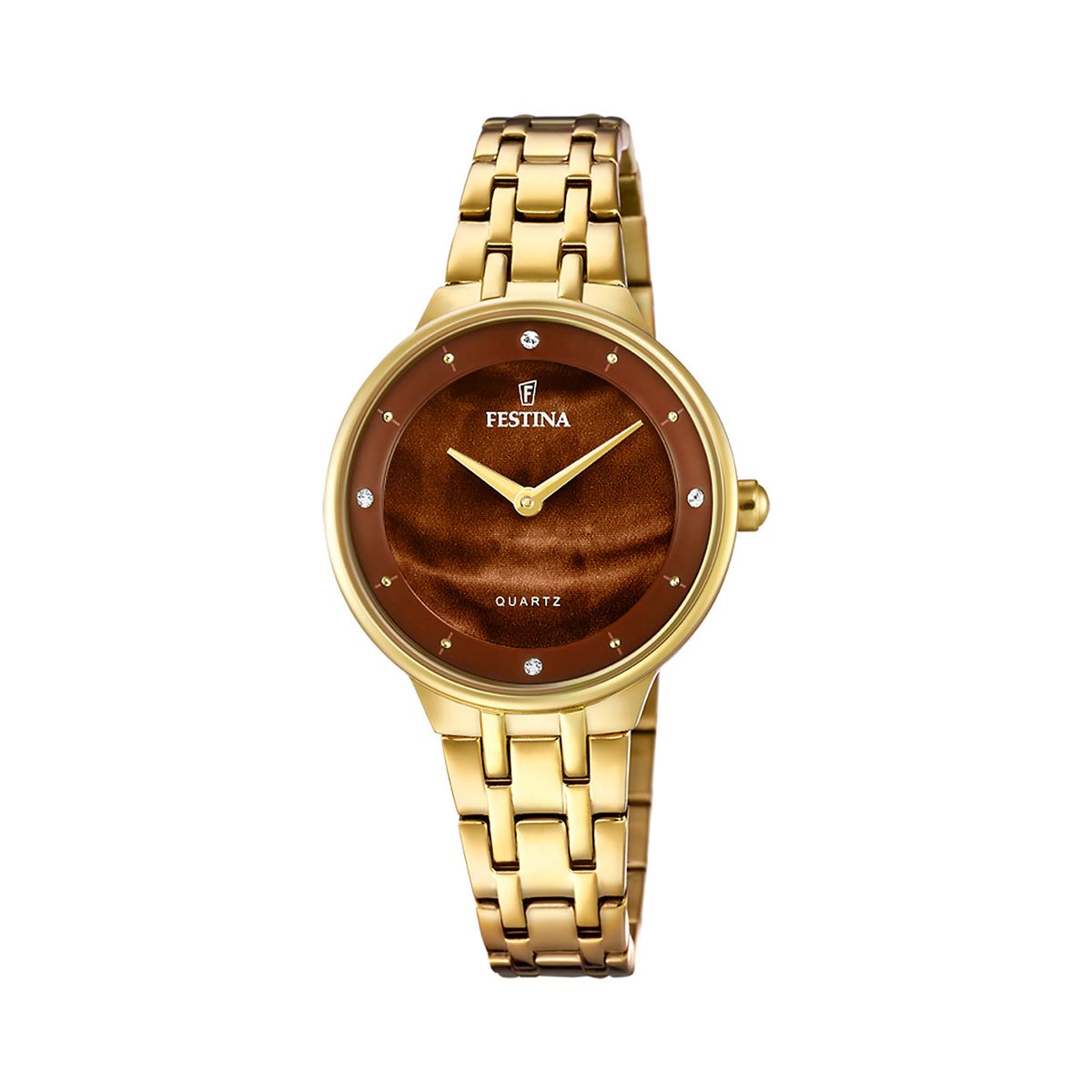 FESTINA - Reloj F20601/C Festina Marrón Mujer Mademoiselle