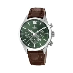 FESTINA - Reloj F20542/8 Verde Hombre Timeless Chronograph