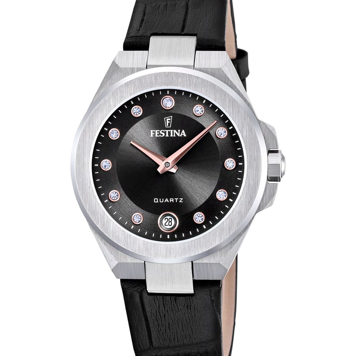 FESTINA - Reloj F20701/5 Festina Negro Mujer Mademoiselle