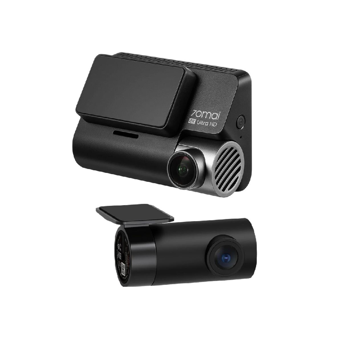 70MAI - Set Doble Cámara 70mai A810-2 4K HDR GPS ADAS WiFi Visión Nocturna