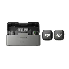 DJI - Microfono Mic 3 (2 TX + 1 RX + Charging Case)