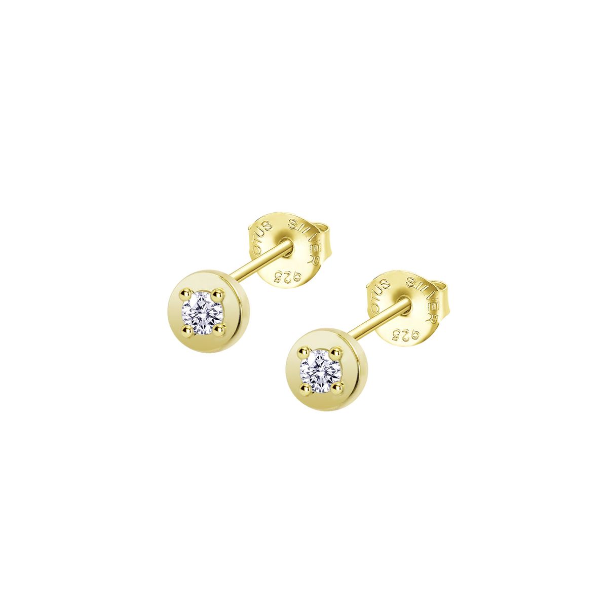 LOTUS SILVER - Aros LP3850-4/2 Lotus Silver Mujer Charming Lady Swarov Ski